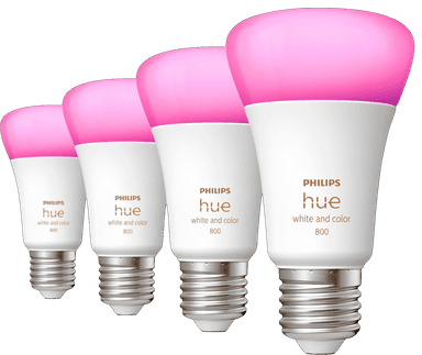 Philips Hue WCA A60 lamppu 6,5W E27 (4 kpl)