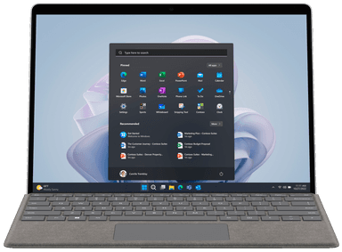 Microsoft Surface Pro 9 i5/16/256/W11P 13" 2-in-1 kannettava (platina)