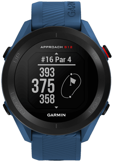 Garmin Approach S12 2022 GPS golfkello (sininen)