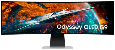 Samsung Odyssey G9 S49CG950S 49" OLED kaareva pelinäyttö