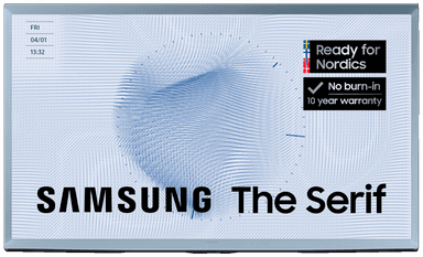 Samsung 55" LS01B The Serif 4K QLED älytelevisio (2023/sininen)