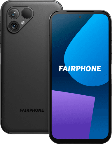 Fairphone 5 5G älypuhelin 8/256 GB (musta)