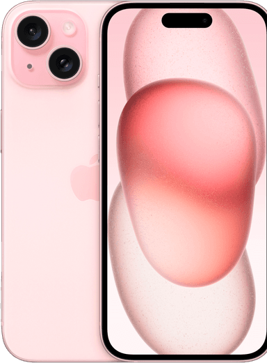 iPhone 15 – 5G älypuhelin 256 GB (pinkki)