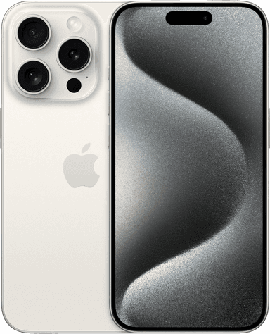 iPhone 15 Pro 5G älypuhelin 1 TB valkotitaani