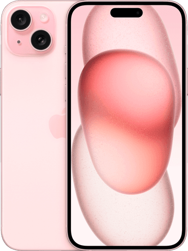 iPhone 15 Plus – 5G älypuhelin 256 GB (vaaleanpunainen)