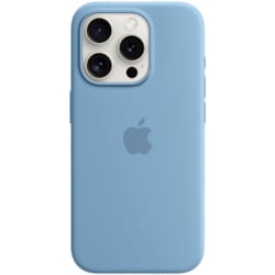iPhone 15 Pro Silicone MagSafe suojakuori (talvensininen)