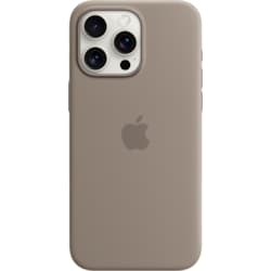 iPhone 15 Pro Max Silicone MagSafe suojakuori (savenruskea)
