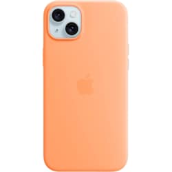 iPhone 15 Plus Silicone MagSafe suojakuori (sorbetinoranssi)