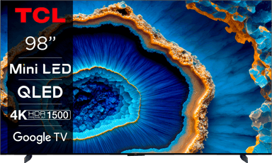 TCL 98" MQLED80 4K MINI-LED älytelevisio (2023)