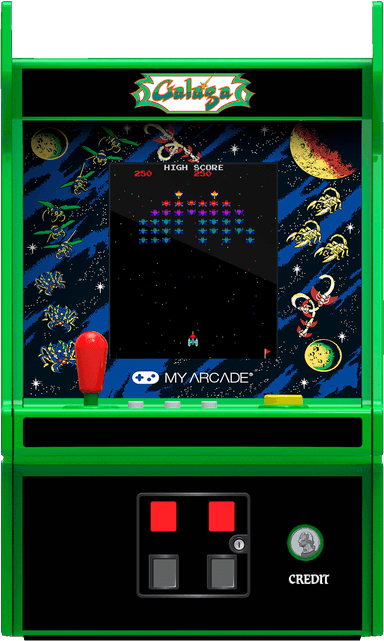 My Arcade Micro Player Pro 6,7” Galaga 2in1 retropelikonsoli