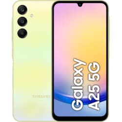 Samsung Galaxy A25 5G älypuhelin 8/256 GB (keltainen)