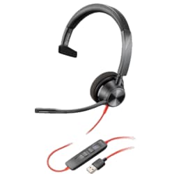 Poly BlackWire BW3310-M USB-A kuulokemikrofoni (mono)