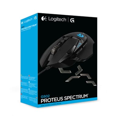 Logitech G502 Proteus Spectrum pelihiiri (musta)