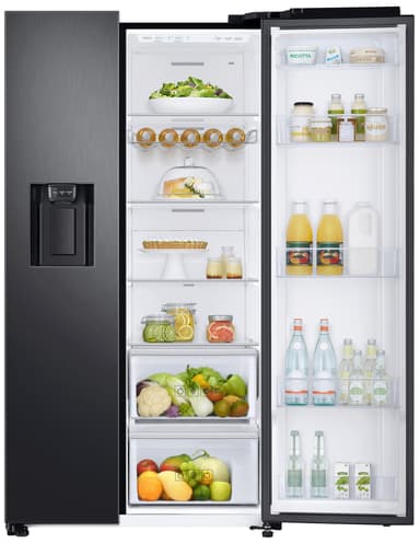 Samsung side-by-side RS68N8231B1 (musta)