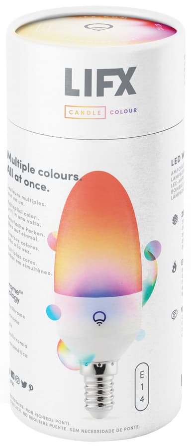 LIFX Candle Colour LED lamppu (E14) CC25L3AE14