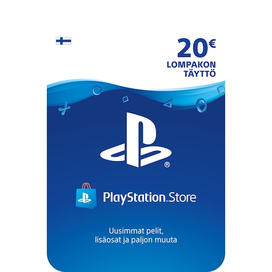 PlayStation Live Network (PSN) -kortti - PS4, PS3, PSP, PS Vita - 20 €