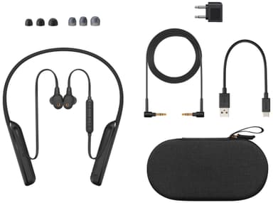 Sony langattomat in-ear kuulokkeet WI1000XM2 (musta)