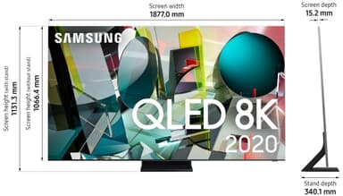 Samsung 85" Q950TS 8K UHD QLED Smart TV QE85Q950TST