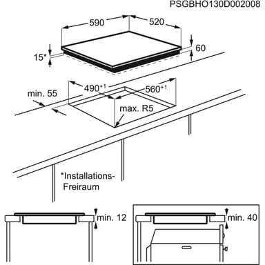 AEG induktiotaso HD604200CB