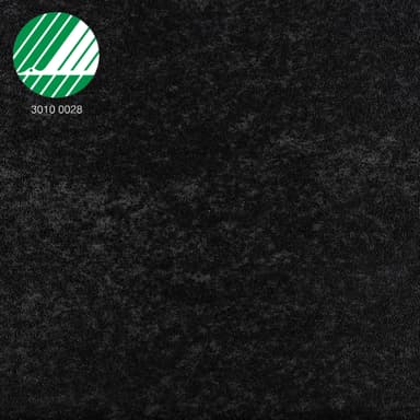 Epoq työtaso: Laminaatti Black Brazil (258 cm)