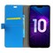 Lompakkokotelo 2-kortti Huawei Honor 10 (COL-AL10)  - sininen