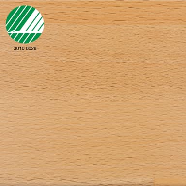 Epoq työtaso: Massiivipyökki (246 cm)