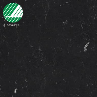 Epoq laminaattityötaso 258x61 (Black Marble)