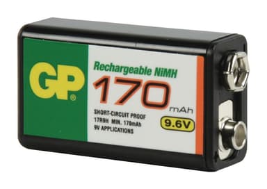 NiMH Akku E 9.6 V Industrial 170 mAh 1-Muovipussi