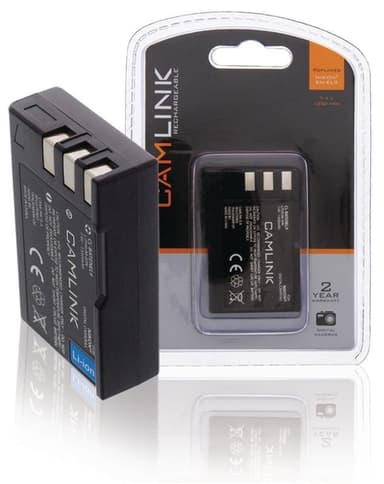 Kameran Ladattava Litiumioniakku 7.4 V 1350 mAh