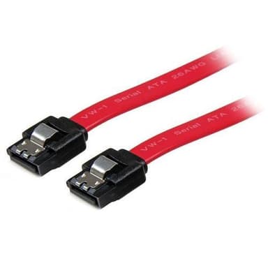 StarTech.com LSATA18, 0,457 m, SATA III, SATA 7-pin, SATA 7-pin, Uros/uros, Punainen