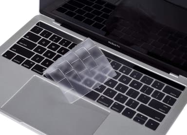 Tangentbordsskydd för MacBook Pro 13""/15"" silikon Transparent