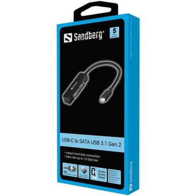 Sandberg USB-C-SATA USB 3.1 Gen.2