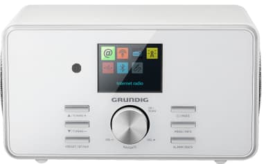 Grundig DTR 5000 X digitaalinen radio (valkoinen)
