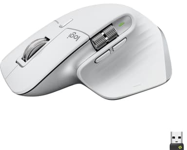 Logitech MX Master 3S langaton hiiri (vaaleanharmaa)