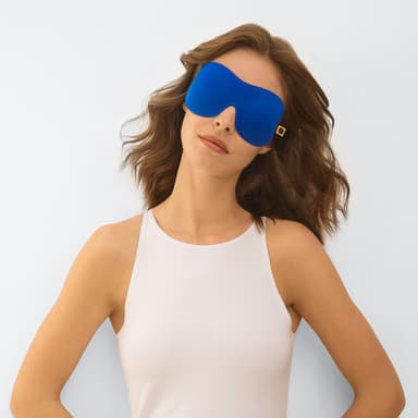 Travel Blue Ultimate Mask unimaski säädettävällä hihnalla