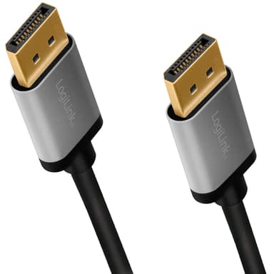 DisplayPort-kaapeli 4K / 60Hz Alumiini 1m