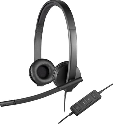Logitech USB Stereo H570e kuulokemikrofoni