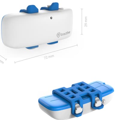  Tractive DOG LTE koiran GPS-paikannin (valkoinen)