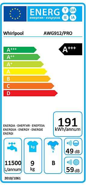 Image result for Whirlpool Supreme Care AWG 912 S PRO