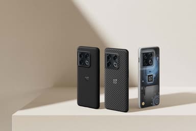 OnePlus 10 Pro 5G Sandstone suojakuori (musta)