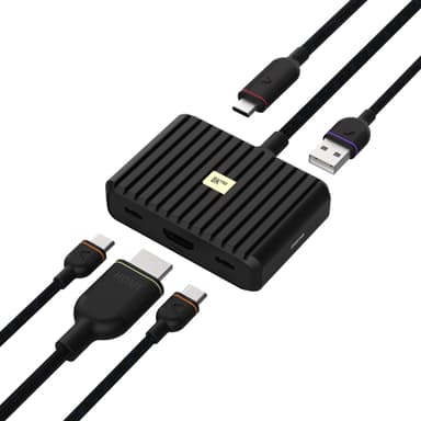 Unisynk 5 Port 8K 100W USB-C hubi (musta)