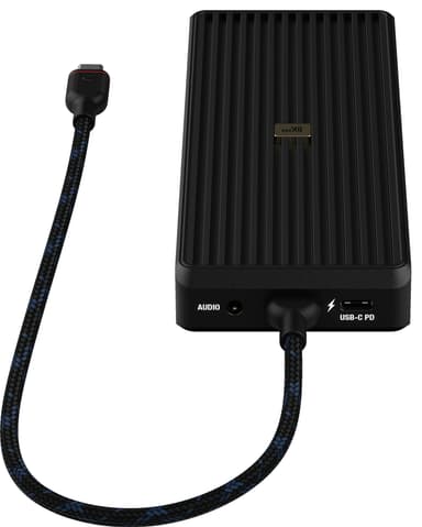 Unisynk 12 Port 8K 100 W USB-C hubi (musta)
