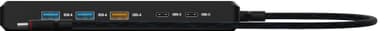 Unisynk 12 Port 8K 100 W USB-C hubi (musta)