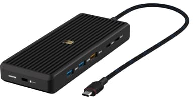 Unisynk 12 Port 8K 100 W USB-C hubi (musta)