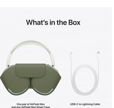 Apple AirPods Max langattomat around-ear kuulokkeet (vihreä)