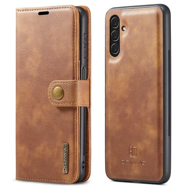 DG MING Samsung A13 5G 2-in-1 magneetti lompakkokotelo - Ruskea