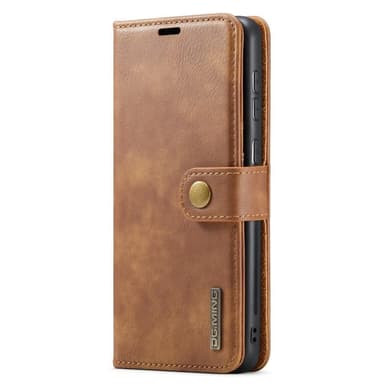 DG MING Samsung A33 5G 2-in-1 magneetti lompakkokotelo - Ruskea