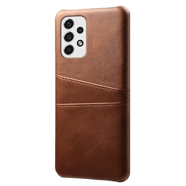 SKALO Samsung A53 5G PU-nahkainen Korttikotelo - Ruskea