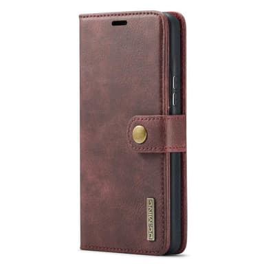DG MING Samsung A53 5G 2-in-1 magneetti lompakkokotelo - Punainen