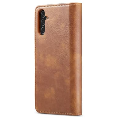 DG MING Samsung A13 5G 2-in-1 magneetti lompakkokotelo - Ruskea